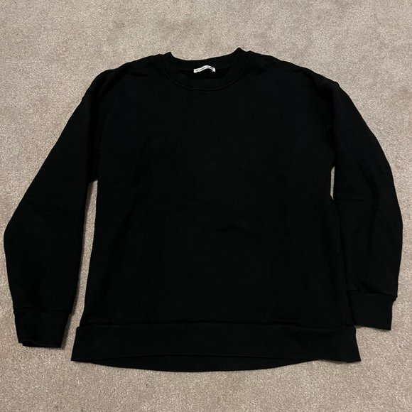 Reformation - Black Crewneck Sweater - Size S - Picture 2 of 3